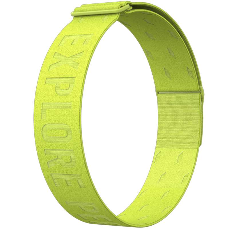 Coros Heart Rate Monitor Band Strap in Lime Yellow